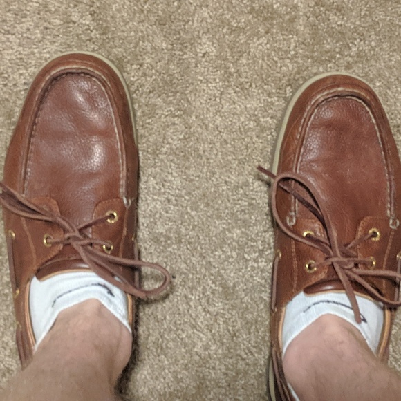 Brown Gold Cup Sperry Boat Shoe Size 10 - Picture 5 of 5